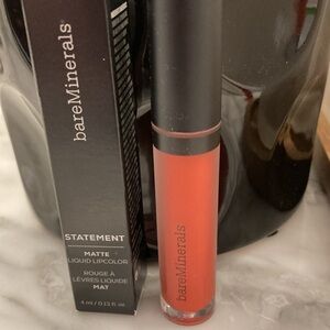 New! bareMinerals Statement Matte Liquid Lipcolor - Fire